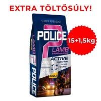 Police Adult Hypoallergenic Lamb & Pease, Apple 15+1,5kg