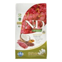 N&D Quinoa Dog Skin & coat kacsa & kókusz adult mini 800g