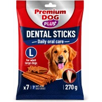 Premium Dog Plus Jutalomfalat Dental Stick 270g