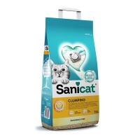 Sanicat macskaalom Clumping illatmentes csomósodó bentonit 16l