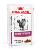 Royal Canin Veterinary Feline Renal Beef marhahúsos alutasak 85g