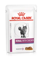Royal Canin Veterinary Feline Renal Chicken csirkés alutasak 85g