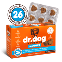 Dr. Dog Vitamin multiMAX multivitamin kutyáknak- 45db vitaminfalat