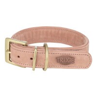 Trixie Nyakörv Pure bőr, L: 47–54 cm / 40 mm, rózsaszín
