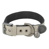 Trixie CityStyle Nyakörv szövet, extra széles S-M 30-37cm/25mm világos szürke