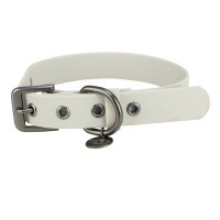 Trixie Nyakörv CityStyle PVC, M 35-42cm/20mm szürke