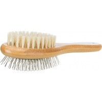 Trixie Kefe Kétoldalas, Bambusz/Fém tüskével , 6 × 22 cm