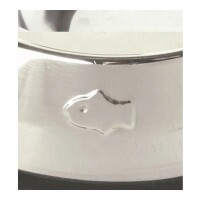 Trixie fém tál nyomott mintával 200ml/15cm