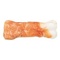 Trixie Jutalomfalat Denta Fun Csont Csirkés Ízesítéssel 11cm 2db/Csomag 60g
