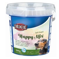 Trixie Jutalomfalat Soft Snack Happy Mix Vödrös 500g