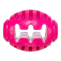 .Játék Soft & Strong rugby labda TPR, 10cm rózsaszín