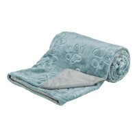 .Pléd Barry puha plüss, 150x100cm kék/szürke