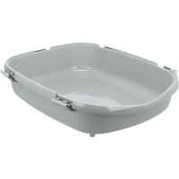 .Macska WC Primo XXL Fedeles 56x47x71cm Szürke/Fehér