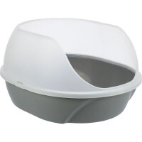 .Macska Wc Simao extra magas kerettel 48x30x58cm,szürke