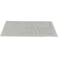 Trixie Macska alomtálca szőnyeg, PVC, 40 × 60 cm, világosszürke
