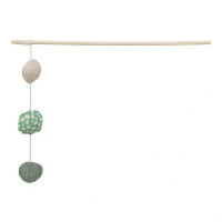 Trixie Játék macskapálca catnip 3db labdával 40cm