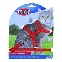 Trixie Hám És Póráz Macskának Szövet Fényvisszaverős 27-45cm/10mm 1,3m