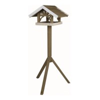 Trixie Kültéri madáretető Álló fából 45x28x44cm/1,25m Szürke/Fehér