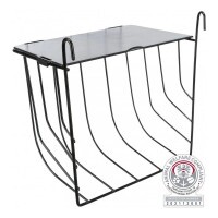 Trixie Eledeltartó Rágcsálónak Fedéllel, Fém, 20 × 18 × 12 cm, Fekete