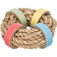 Trixie Játék Tengerifű Karika Papír Gyűrűvel, o 8 cm