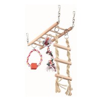 Trixie Függő Híd Fából És Kötél Hörcsögöknek 29×25×9cm