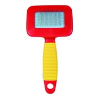 Trixie Kefe Műanyag Fém Sörtékkel Kisállatoknak 7×13cm