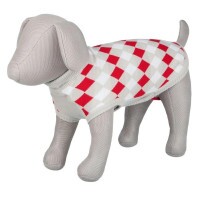 Trixie Kutya Pulóver Pollino Xxs 24cm Fehér/Szürke/Piros