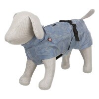Trixie Kutya Esőkabát Lunas S 33cm Kék-Szürke Terepmintás
