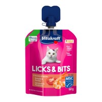 Vitakraft Licks & Bits garnélás krém macska 60g