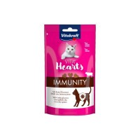 Vitakraft Vita Hearts Immunerősítő szívecskék marhahús Béta Glükán és inulinnal 40g