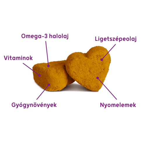 Dr. Dog Vitamin allergySHIELD bőr és szőrzet támogatás kutyáknak- 45db vitaminfalat