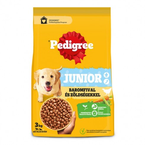 Pedigree Száraz Junior Baromfi 3kg