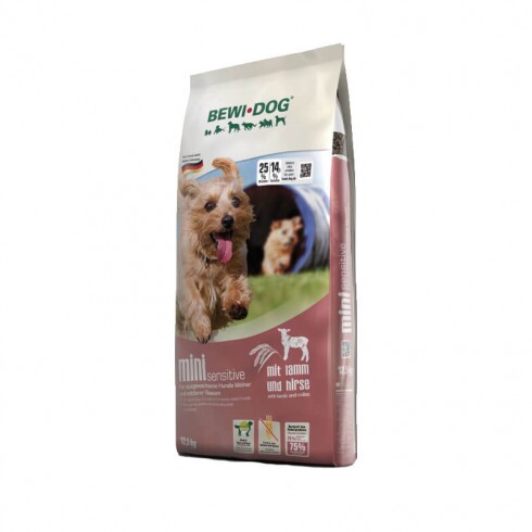 Bewi-Dog Mini Sensitive báránnyal és kölessel 12,5kg