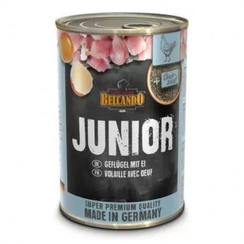 Belcando konzerv Junior baromfihús tojással 400g
