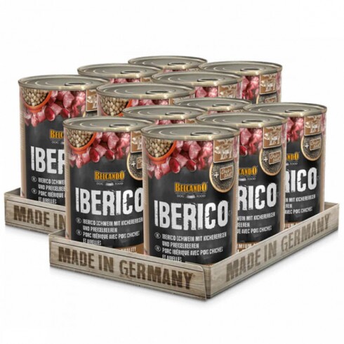 Belcando konzerv Iberico sertéshús csicseriborsóval és vörös áfonyával 12x400g