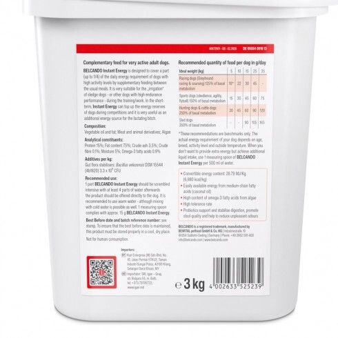 Belcando Instant Energy 3kg