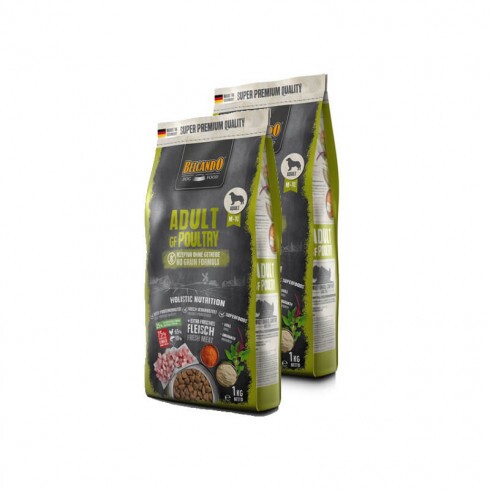 Belcando Adult GF Baromfival 2x1kg (gabona nélkül) - friss hússal