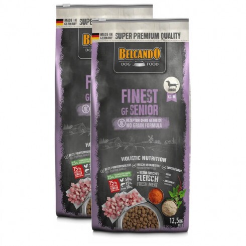 Belcando Finest GF Senior 2x12,5kg - friss hússal