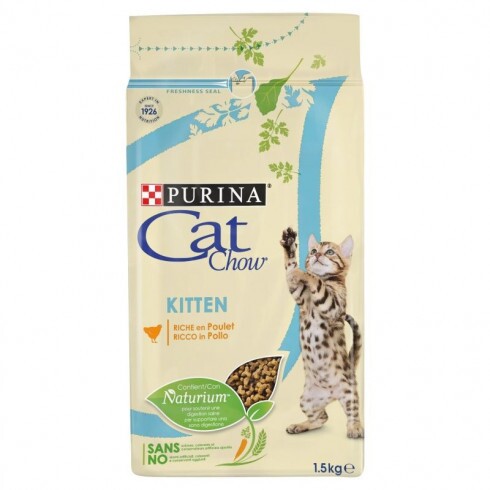 Purina Cat Chow Kitten Csirke 1,5kg