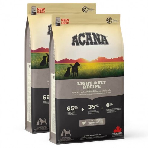 Acana Light & Fit 2x11,4kg