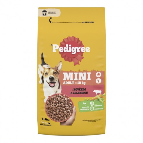 Pedigree Száraz Mini Marha-Zöldség 2kg
