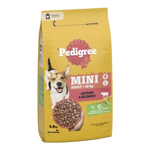 Pedigree Száraz Mini Marha-Zöldség 2kg