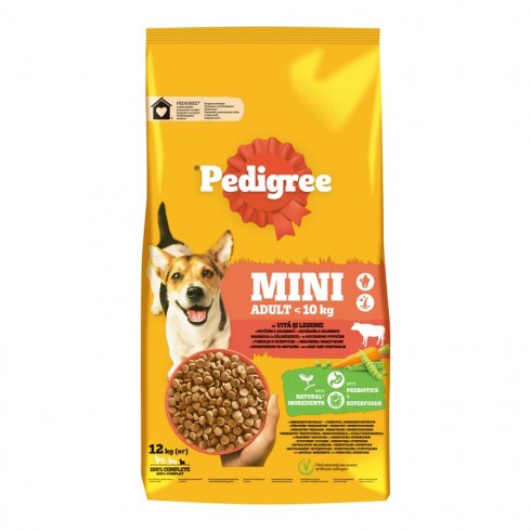Pedigree Száraz Mini Marha-Zöldség 12kg