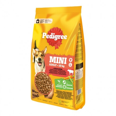 Pedigree Száraz Mini Marha-Zöldség 12kg