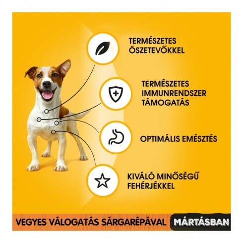 Pedigree alutasak Multipack Adult Marha+Nyúl,Pulyka+Répa 4x100g