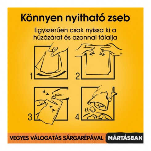 Pedigree alutasak Multipack Adult Marha+Nyúl,Pulyka+Répa 4x100g