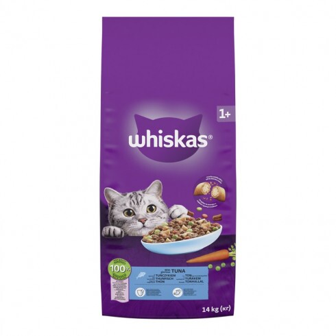 Whiskas száraz macskaeledel tonhallal 14kg