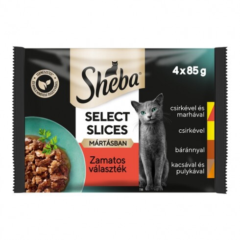 Sheba alutasak Multipack Cuisine Húsos 4x85g