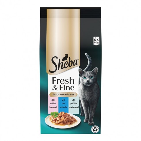 Sheba alutasak mini 6x50g halas Multipack