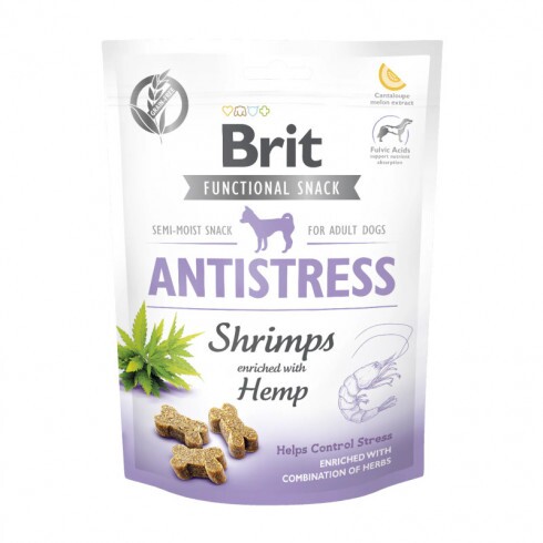 Brit Functional Snack Antistress Shrimps jutalomfalat 150g